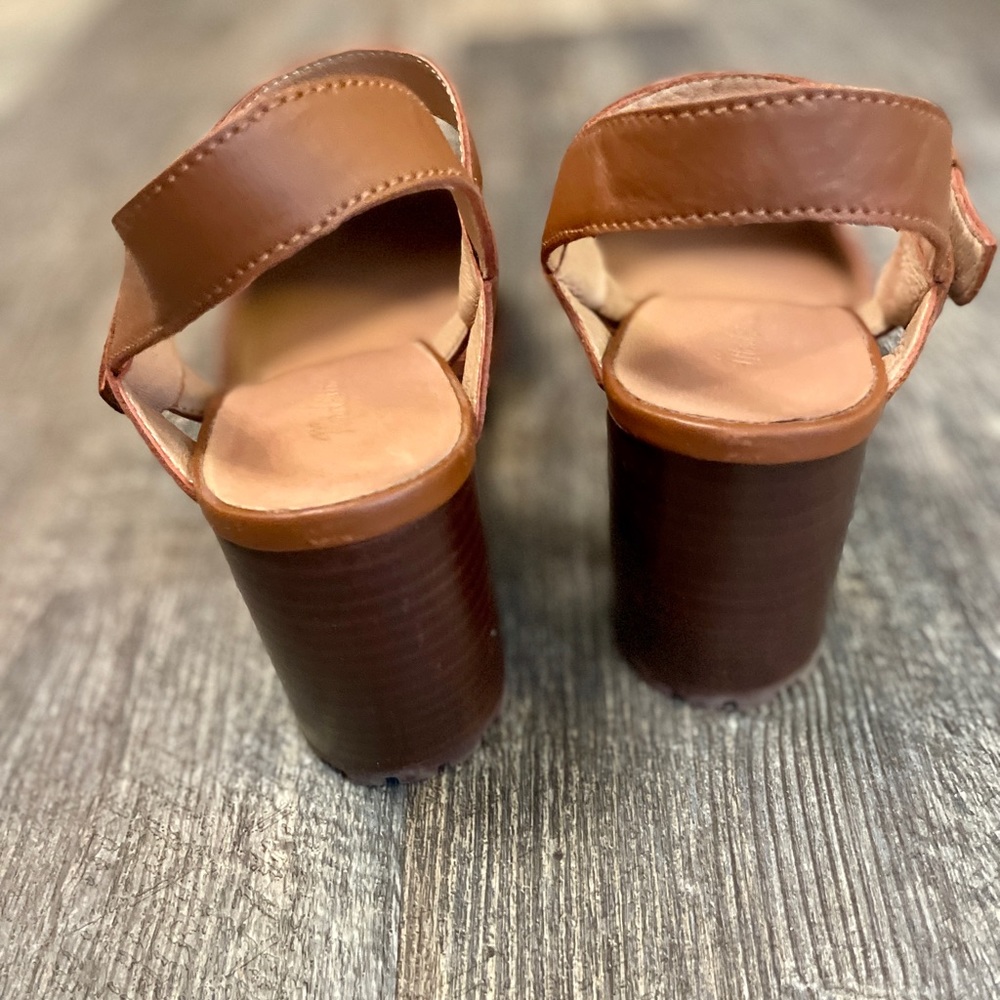 Madewell Leather Lug Sole Mary Janes, Size 11, Like New, Adjustable Ankle Strap - Picture 11 of 11